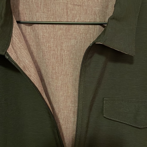 TRAVIS MATHEW L/S REVERSIBLE LIGHT WEIGHT GOLF JACKET. NWOT - Picture 5 of 12